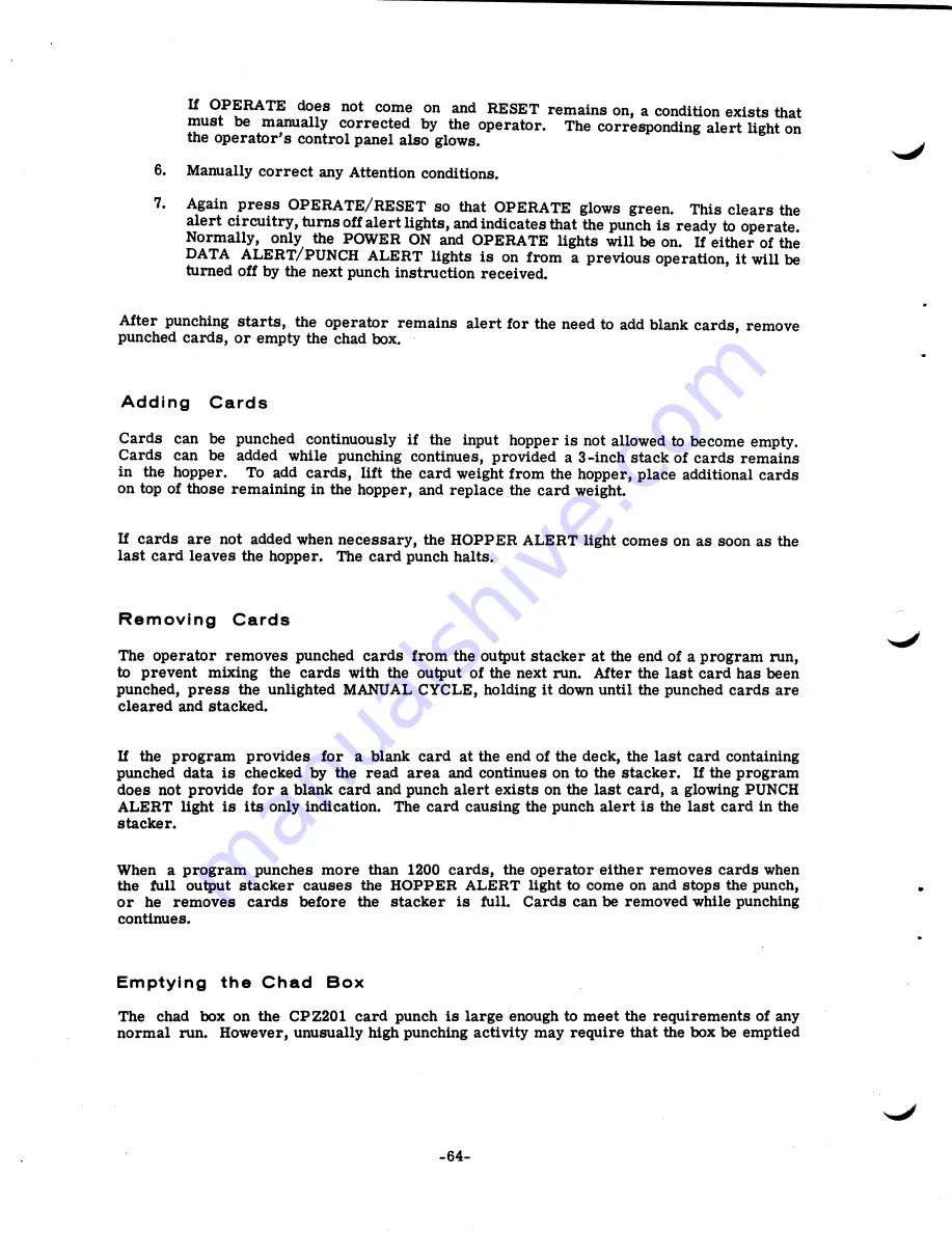 Honeywell 400 Series Hardware Manual Download Page 73