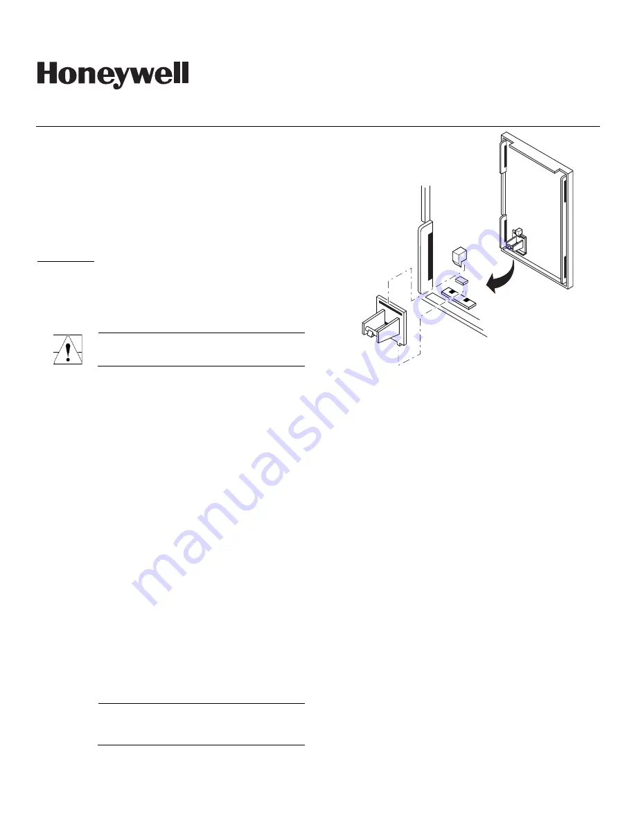 Honeywell 4219 Installation And Setup Manual Download Page 1