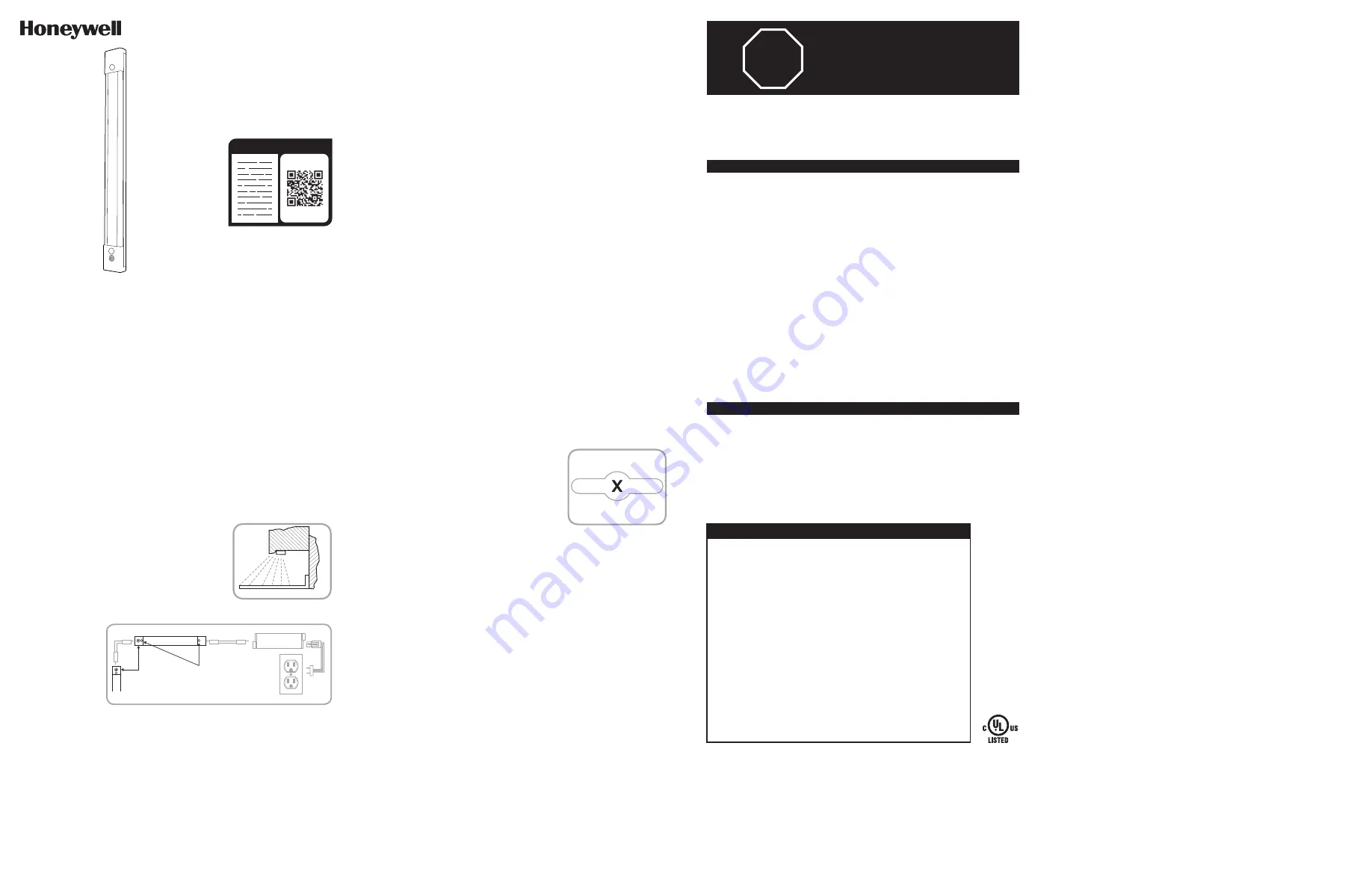 Honeywell 44404 Quick Start Manual Download Page 1