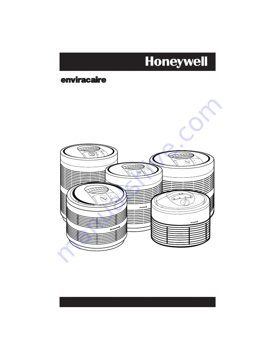 Honeywell 50100 - Enviracaire Air Purifier Owner'S Manual Download Page 19