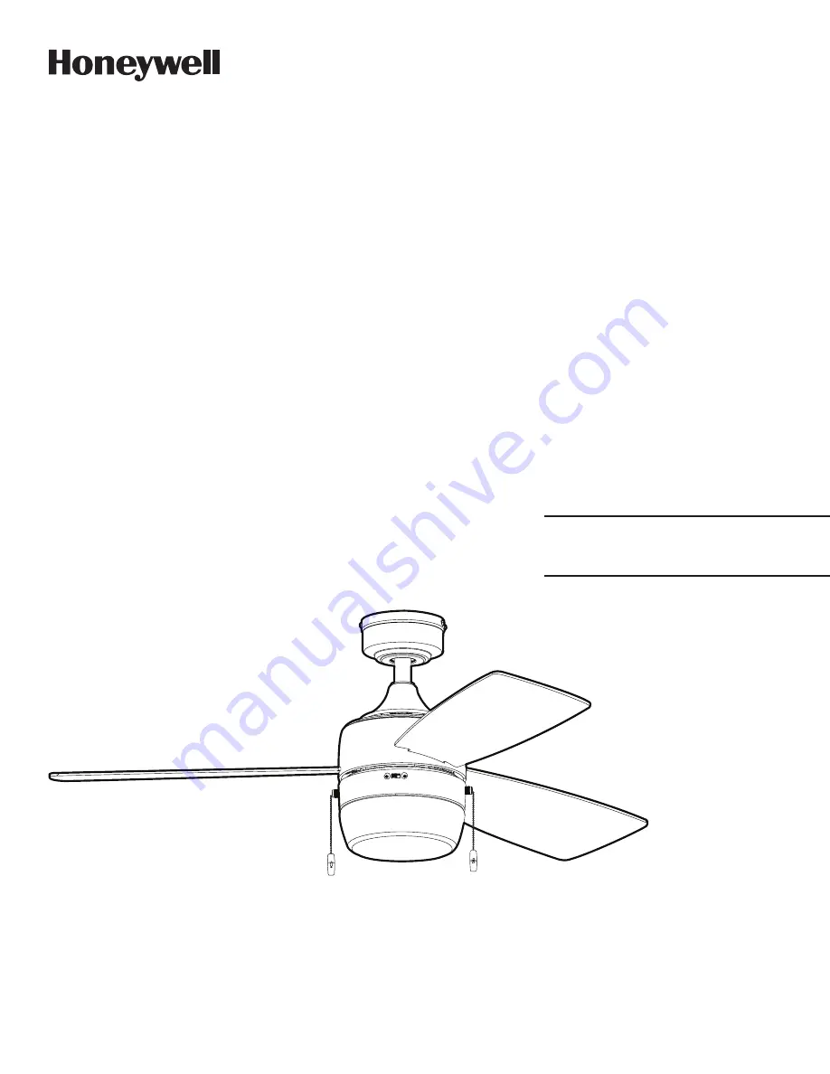 Honeywell 50616 Скачать руководство пользователя страница 1