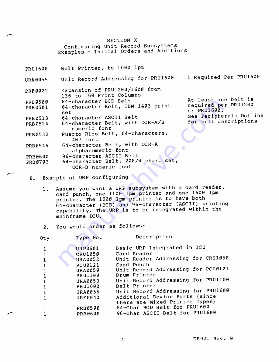 Honeywell 66 Configuration Manuals Download Page 76