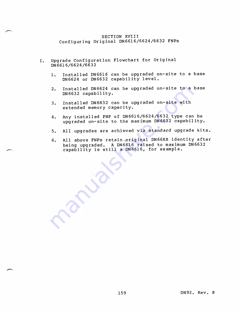 Honeywell 66 Configuration Manuals Download Page 164