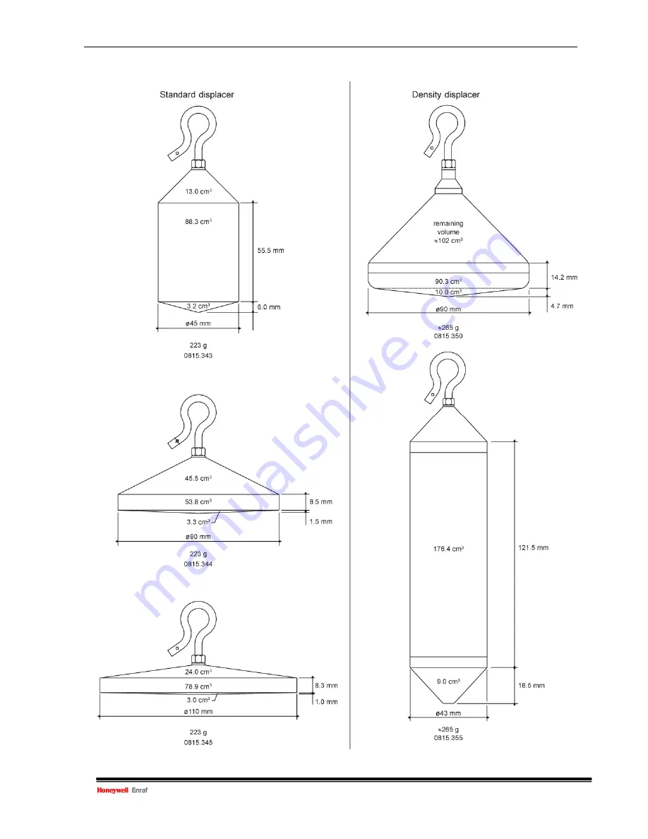 Honeywell 854 ATG Series Instruction Manual Download Page 55