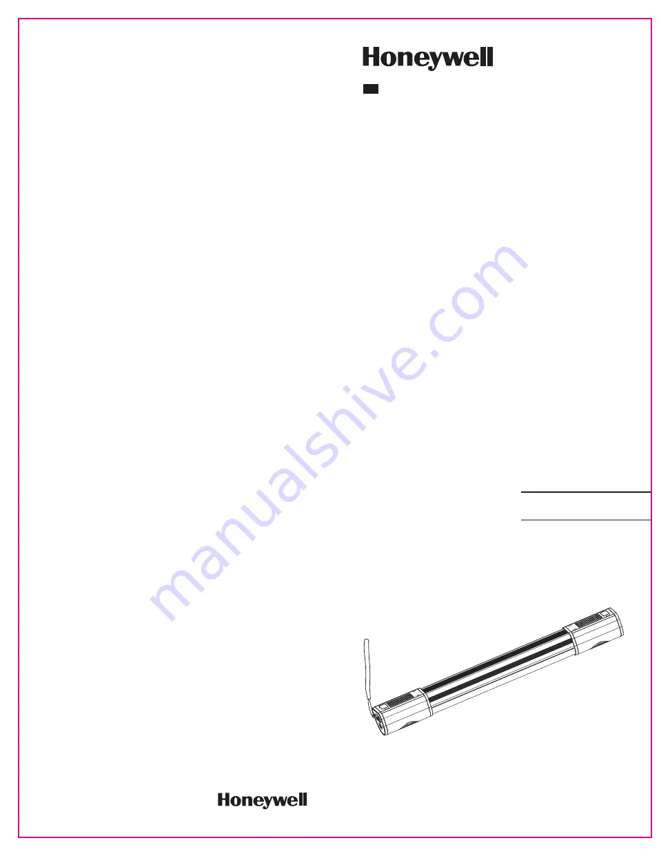 Honeywell A03SH061C-AL Mounting And Operating Instructions Download Page 1