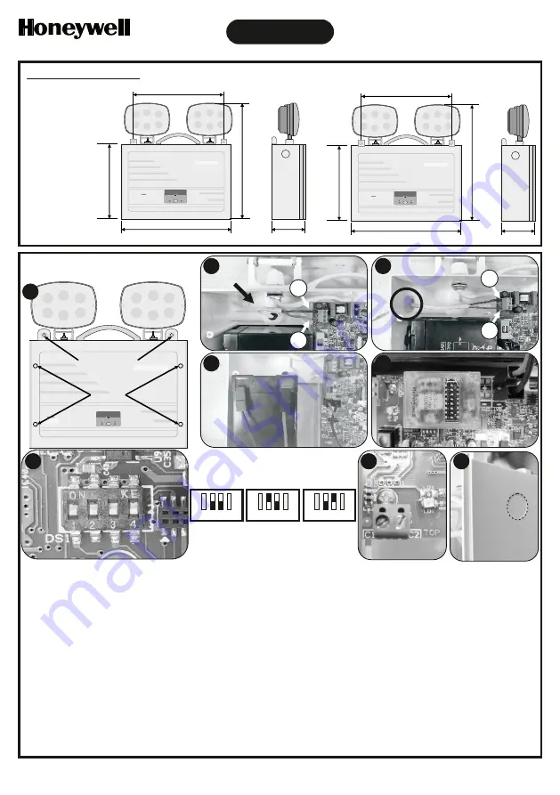 Honeywell AgoraLED Quick Start Manual Download Page 1