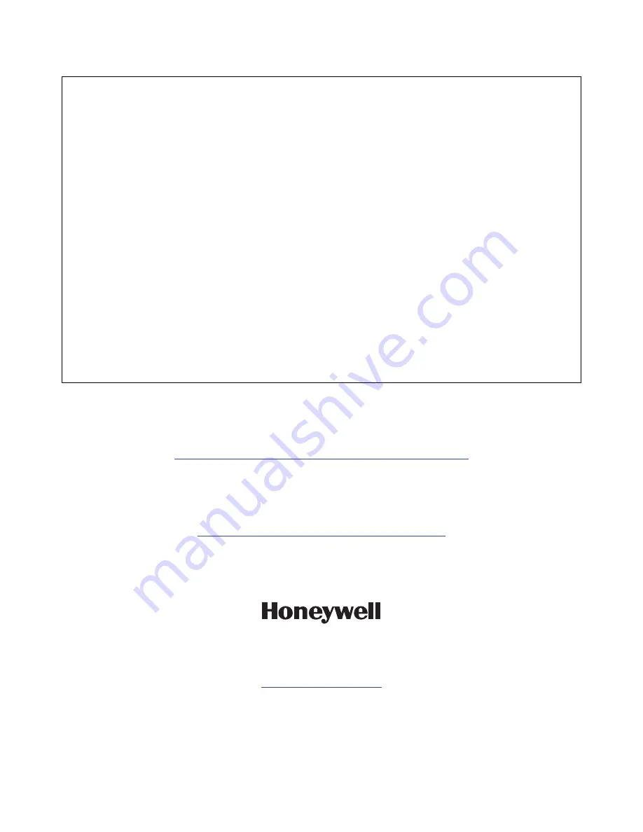 Honeywell AlarmNet IGSMV Installation And Setup Manual Download Page 64