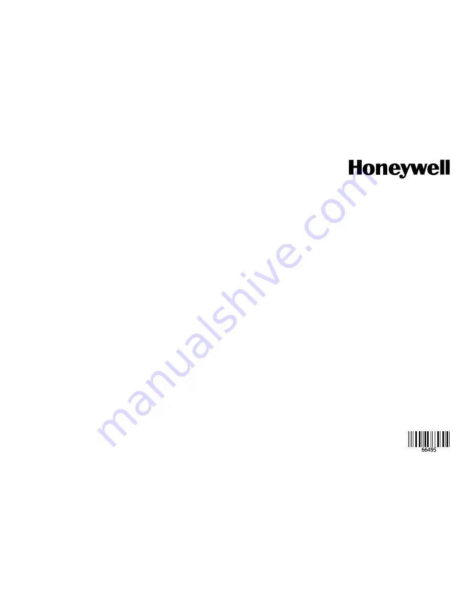 Honeywell APT4000PH Скачать руководство пользователя страница 1