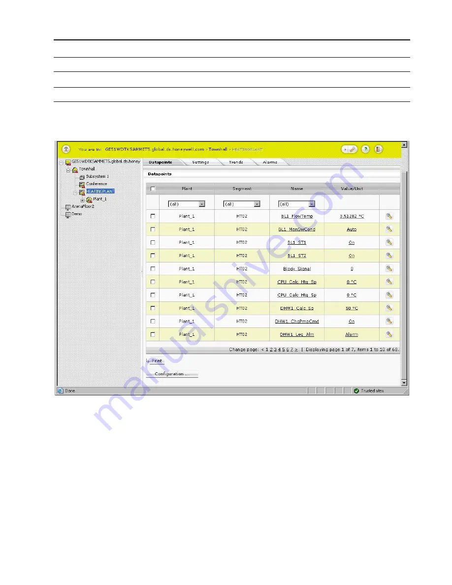 Honeywell ARENA User Manual Download Page 13