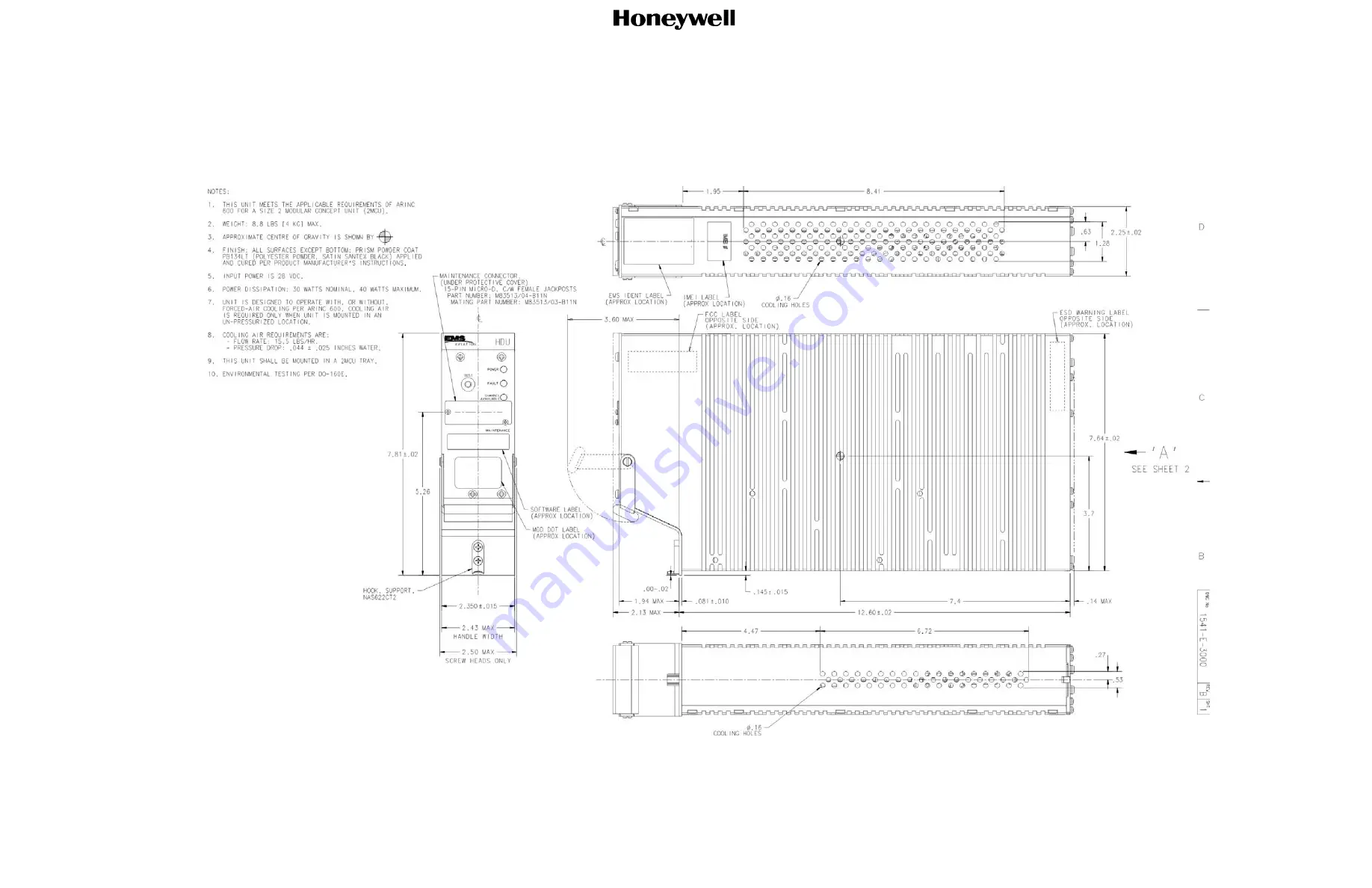 Honeywell ASPIRE-200 User, Installation, And Maintenance Manual Download Page 41