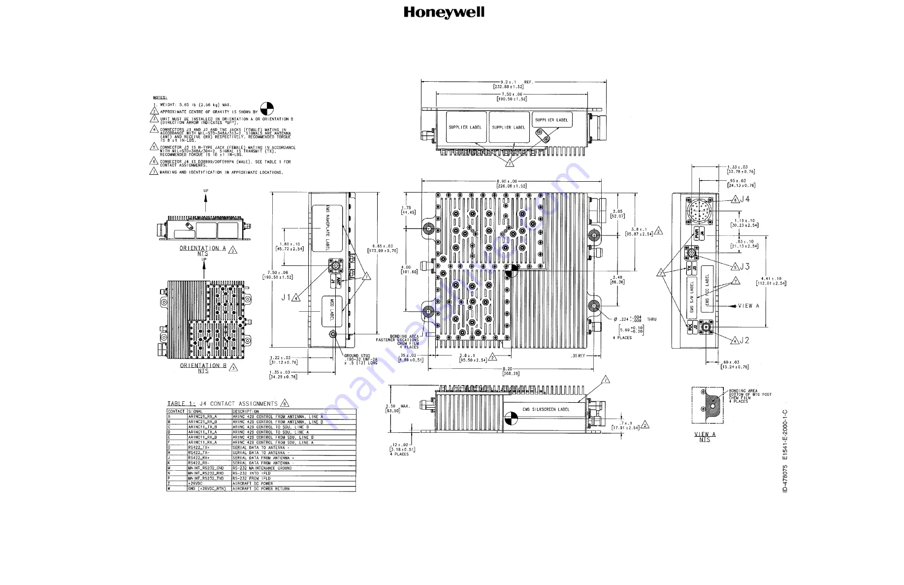 Honeywell ASPIRE-200 User, Installation, And Maintenance Manual Download Page 45