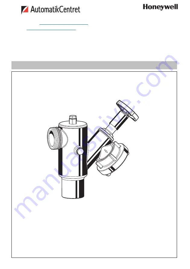 Honeywell BA295STN-11/2A Installation Instruction Download Page 1