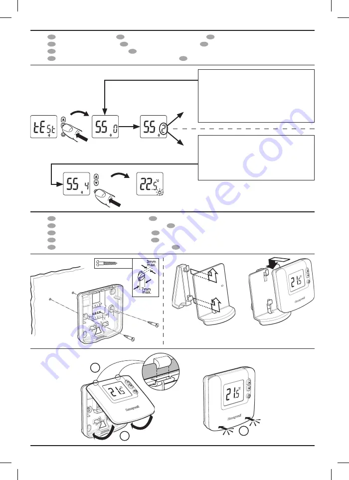 Honeywell BDR91A1000 Installation Manual Download Page 8