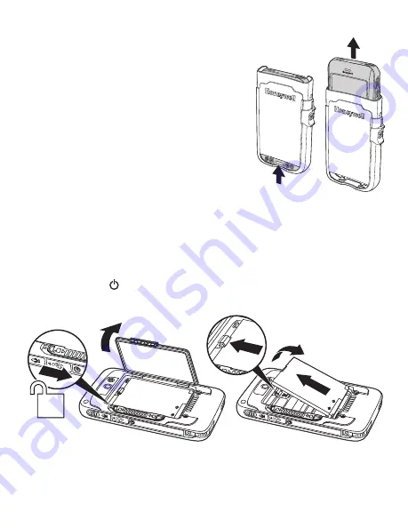 Honeywell Belt Mount Sled Quick Start Manual Download Page 5