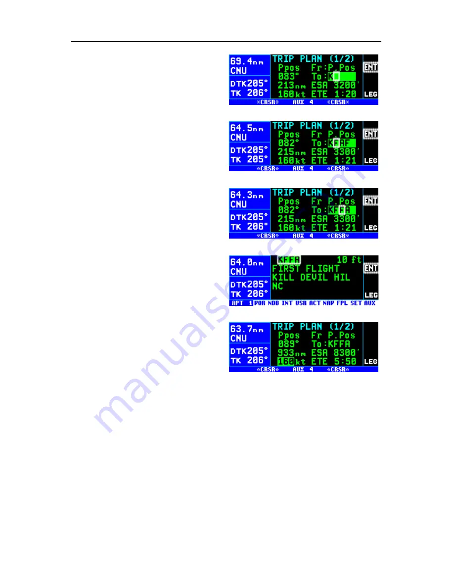 Honeywell BENDIX/KING KLN 94 Pilot'S Manual Download Page 57