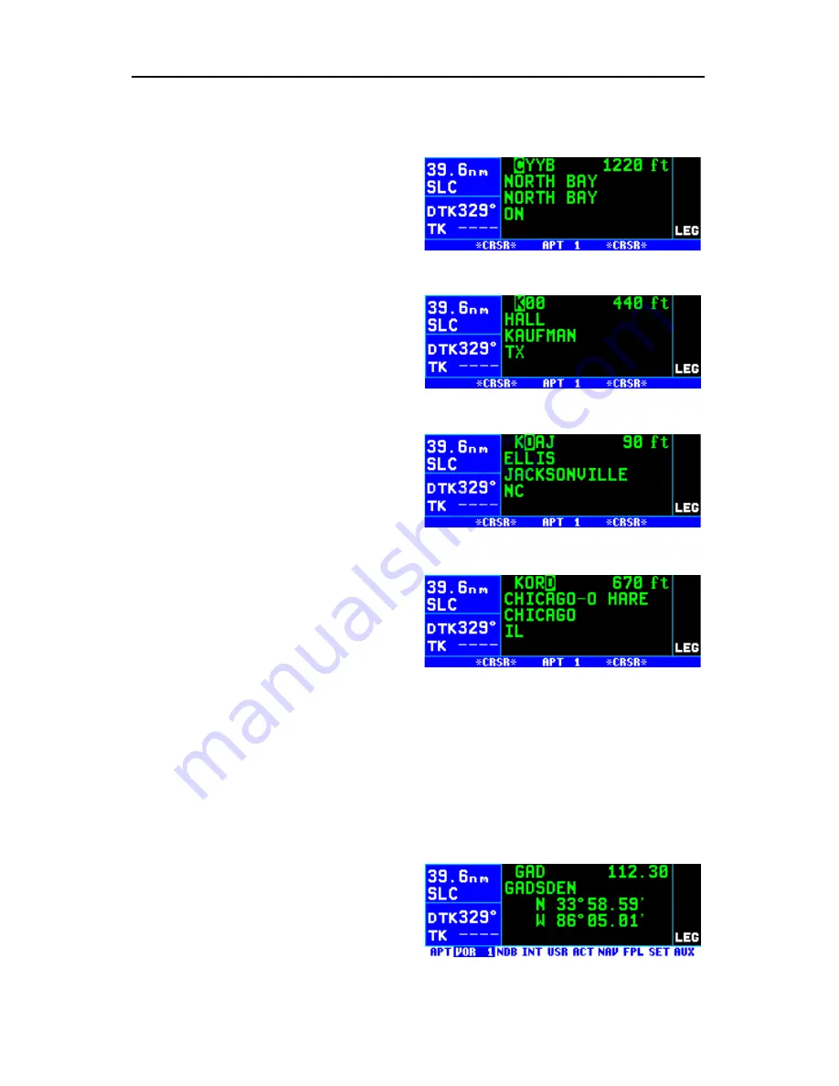 Honeywell BENDIX/KING KLN 94 Pilot'S Manual Download Page 64