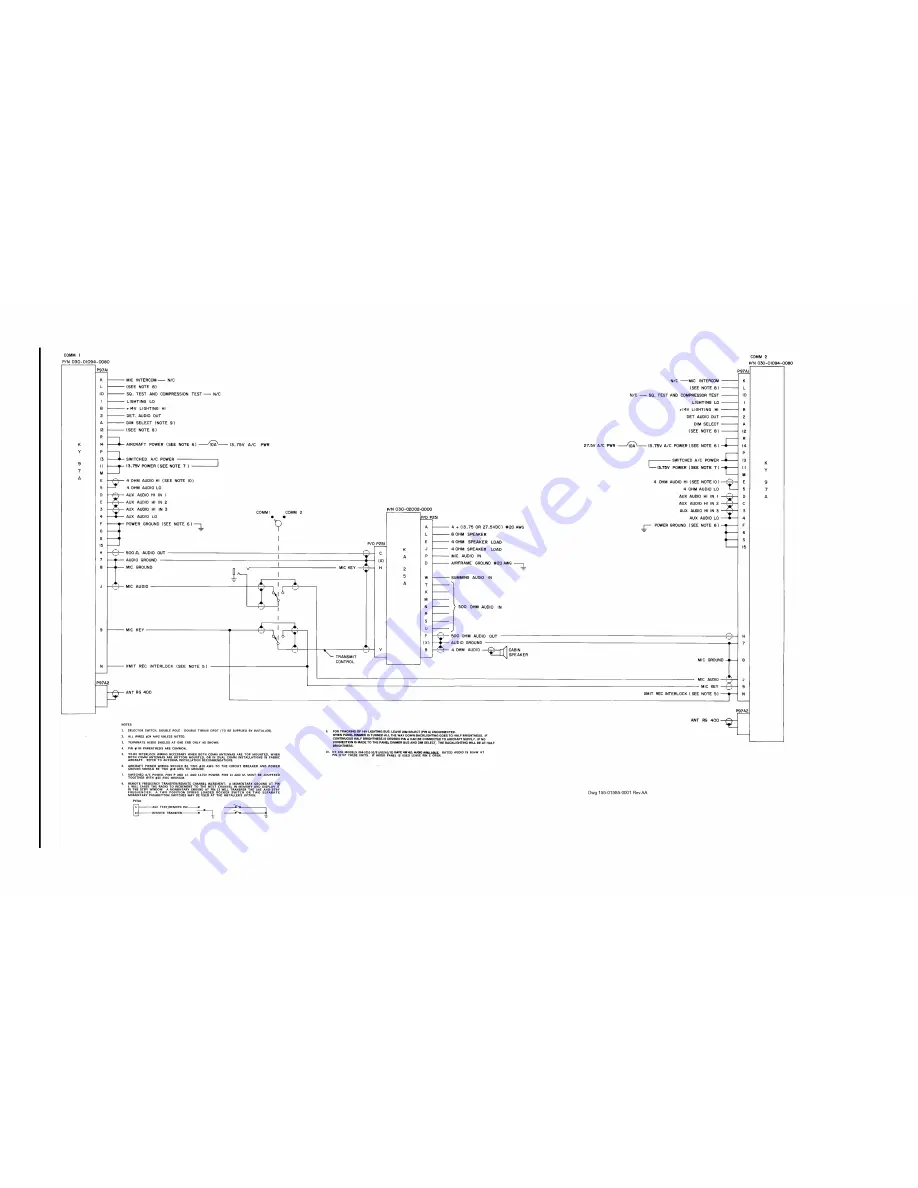 Honeywell BENDIX/KING KY 96A Installation Manual Download Page 34