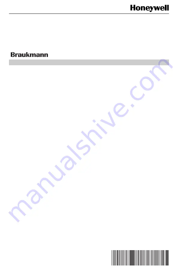 Honeywell Braukmann D05 Installation Instructions Manual Download Page 1