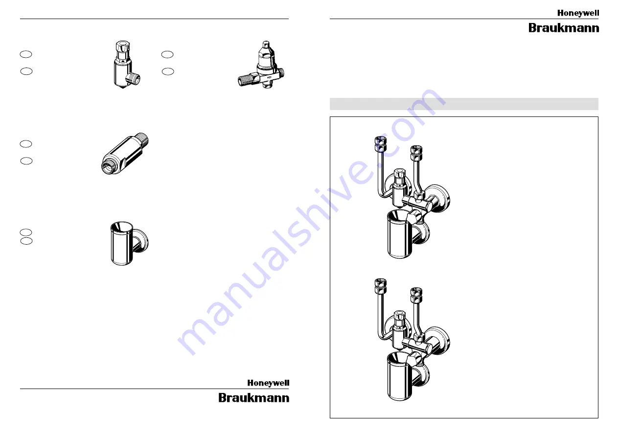 Honeywell BRAUKMANN SG 162 Installation Instructions Download Page 1