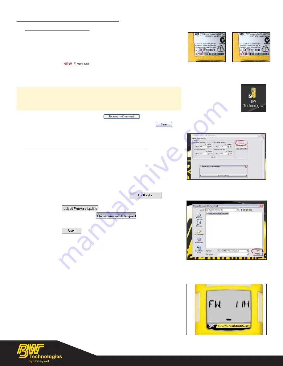 Honeywell BW Technologies GasAlertMicroClip Скачать руководство пользователя страница 20