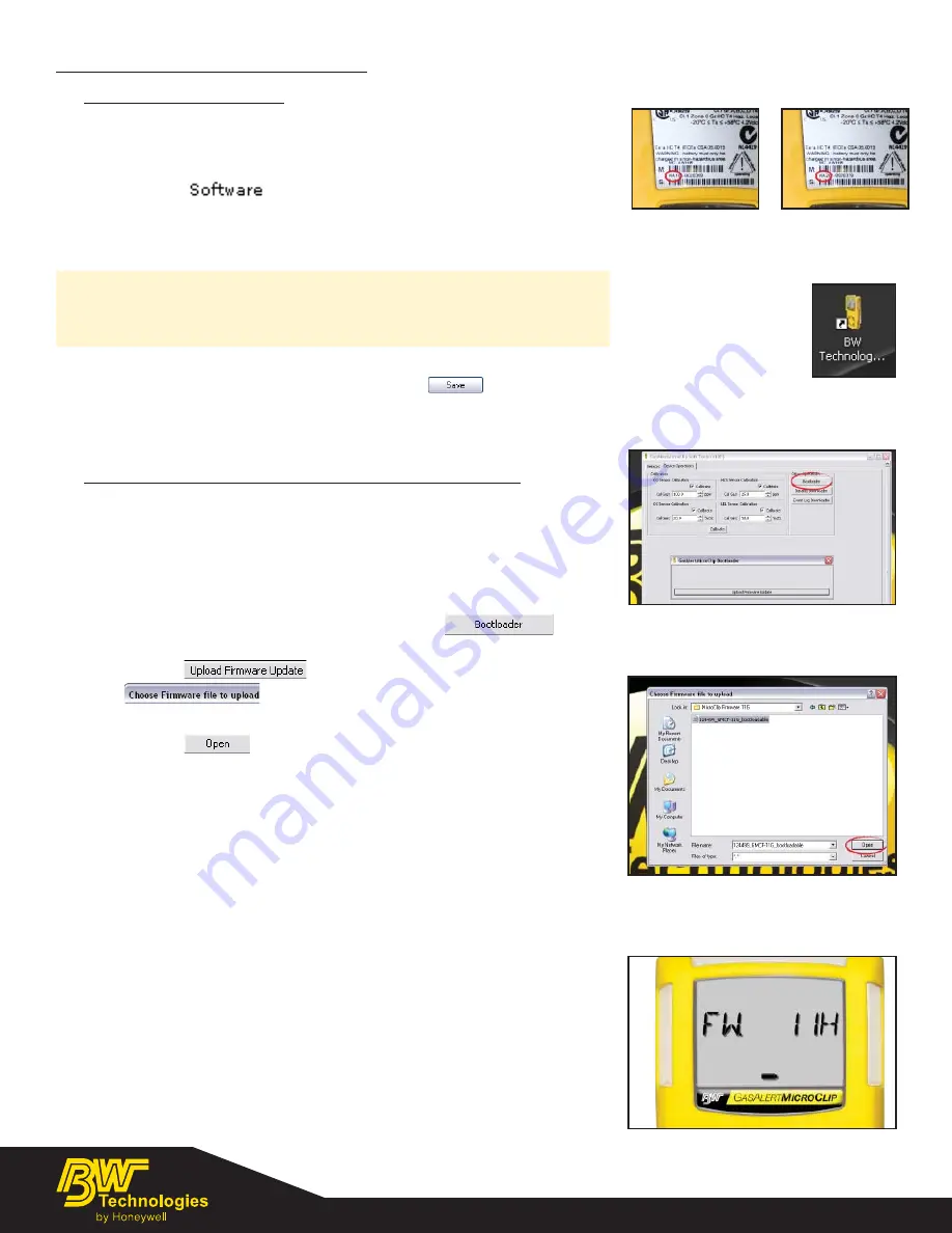 Honeywell BW Technologies GasAlertMicroClip Скачать руководство пользователя страница 22