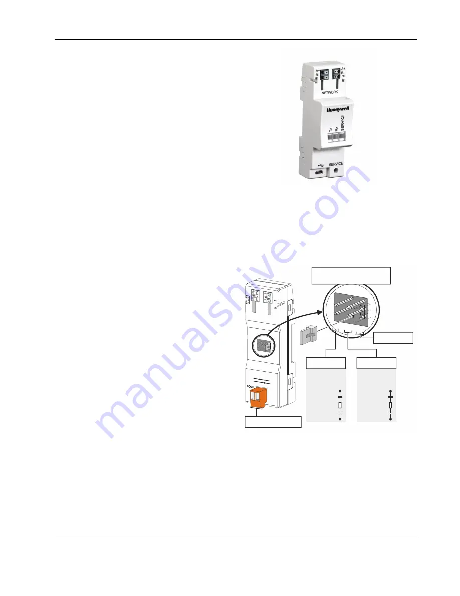 Honeywell Centra Line CLIF-CBUSLC Installation & Commissioning Instructions Download Page 17