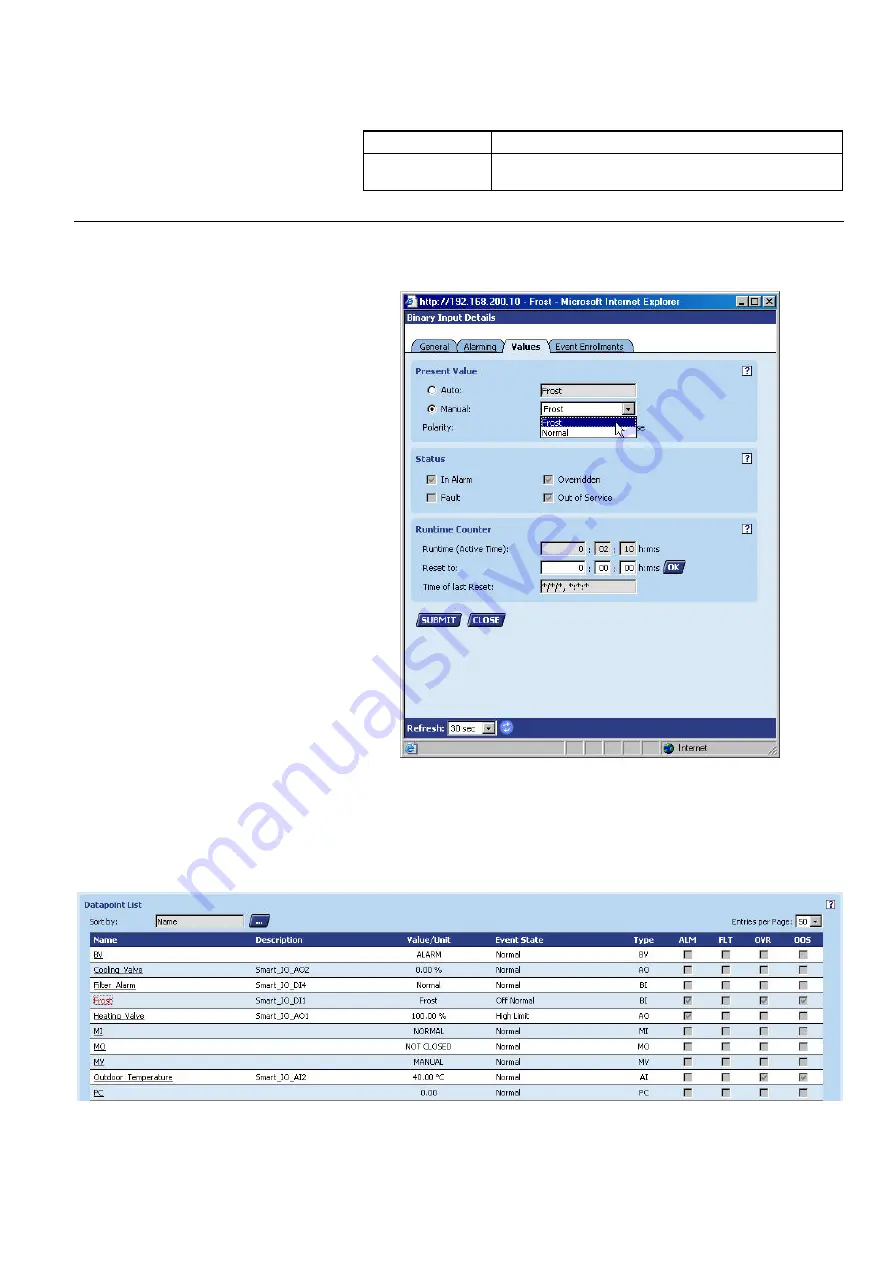 Honeywell Centraline FALCON User Manual Download Page 101