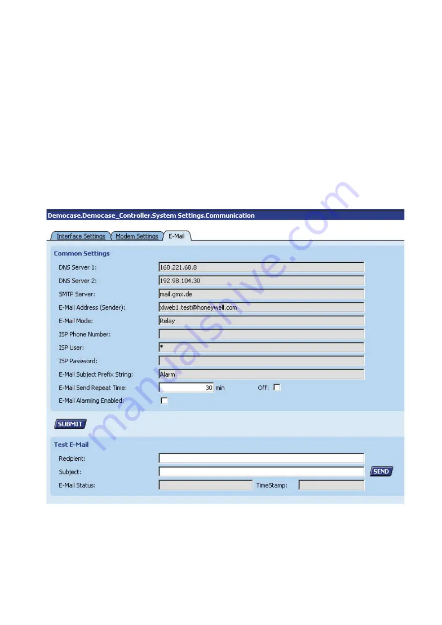 Honeywell Centraline FALCON User Manual Download Page 214