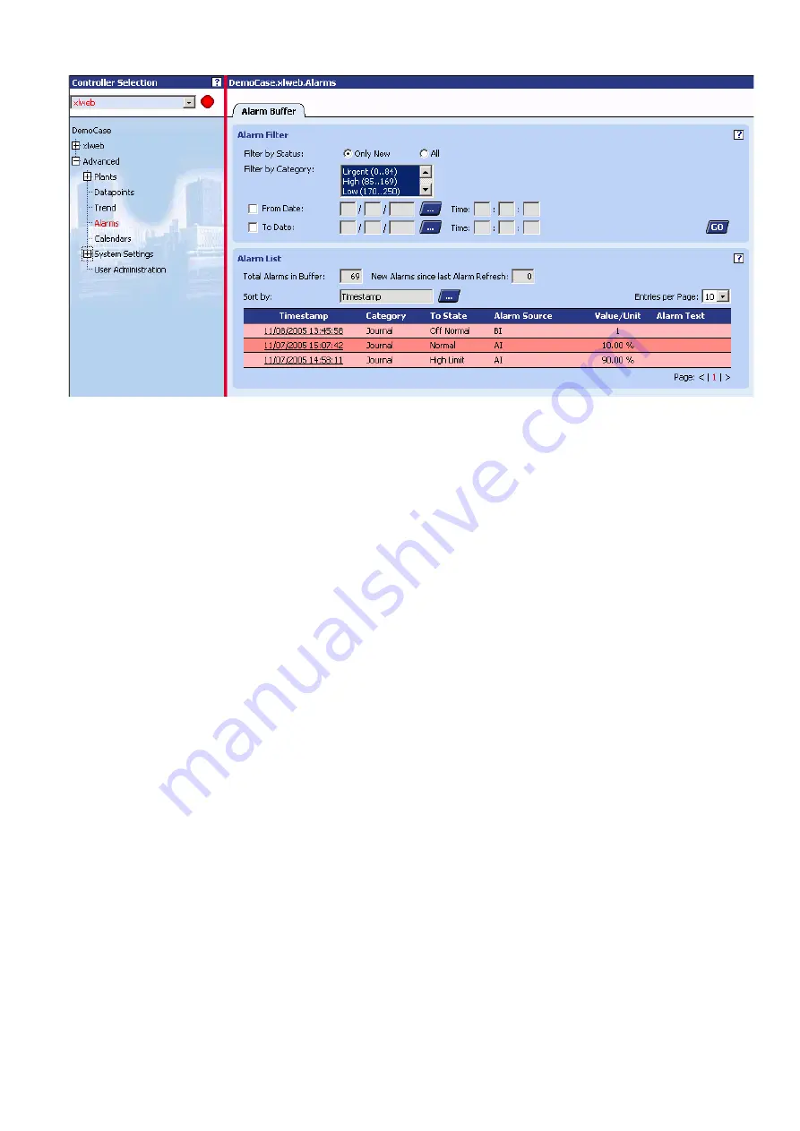 Honeywell Centraline FALCON User Manual Download Page 235