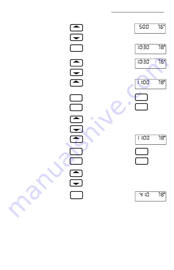 Honeywell CHRONOTHERM III T8624C User Manual Download Page 17