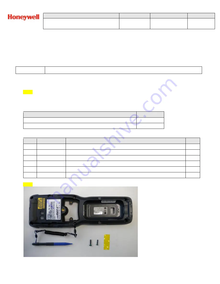 Honeywell CK75 Repair Manual Download Page 14