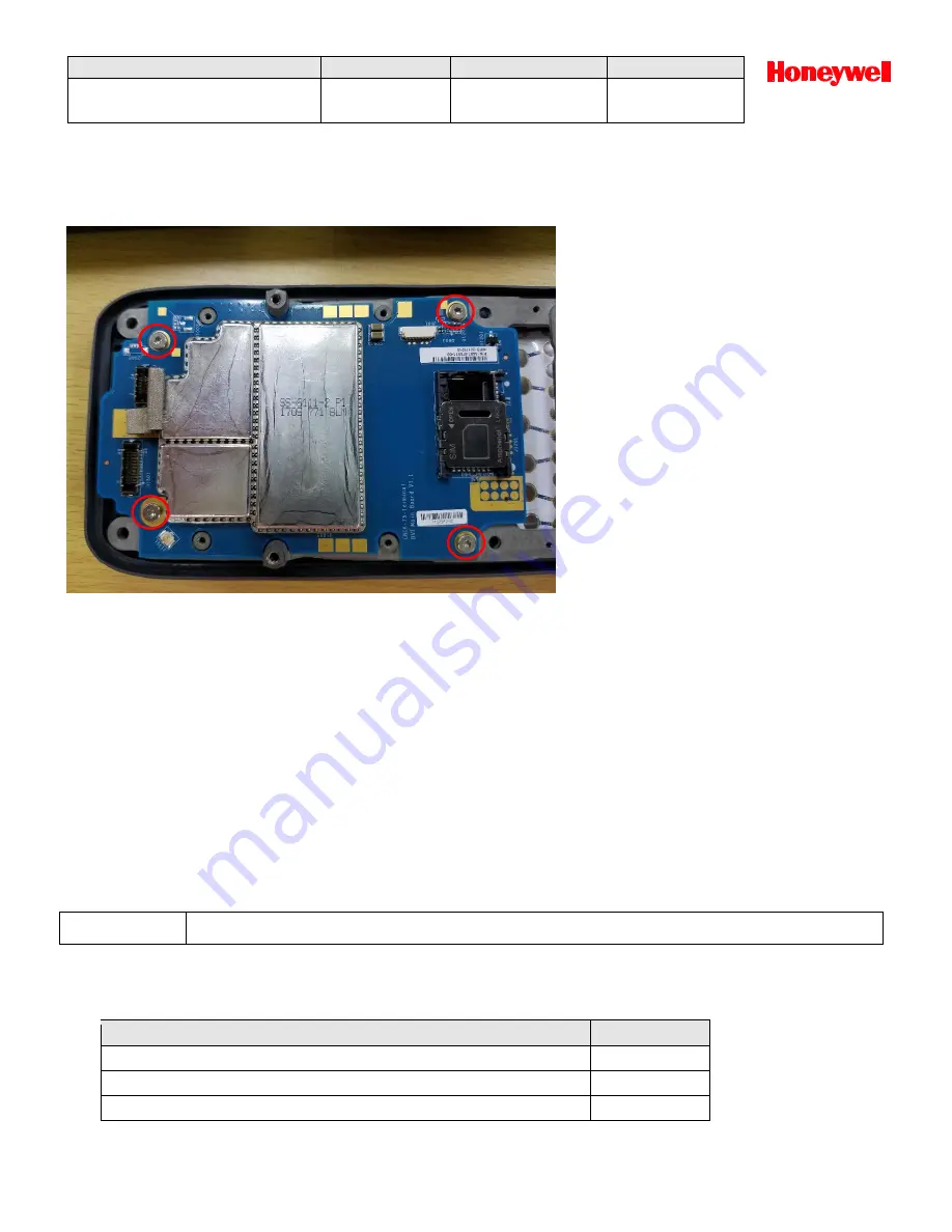 Honeywell CK75 Repair Manual Download Page 38