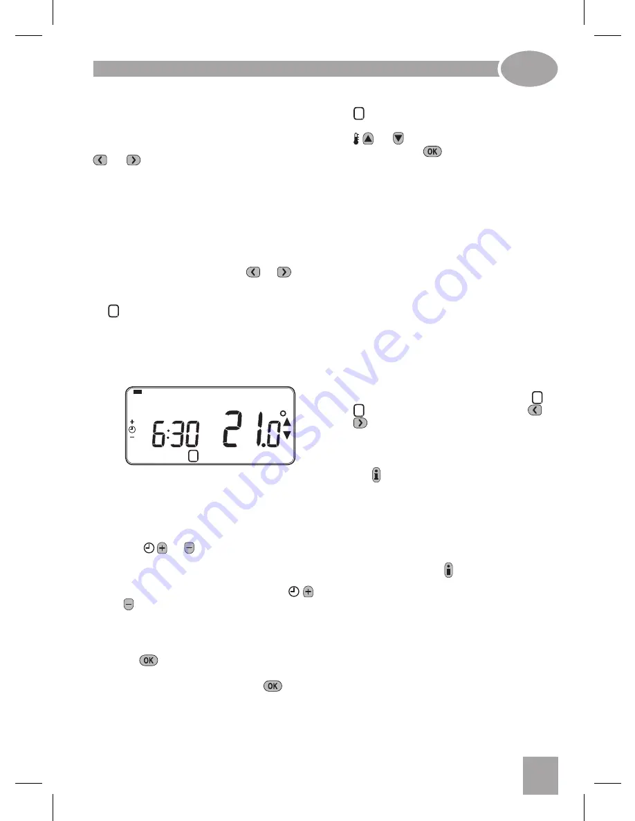 Honeywell CM702 (Italian) User Manual Download Page 9