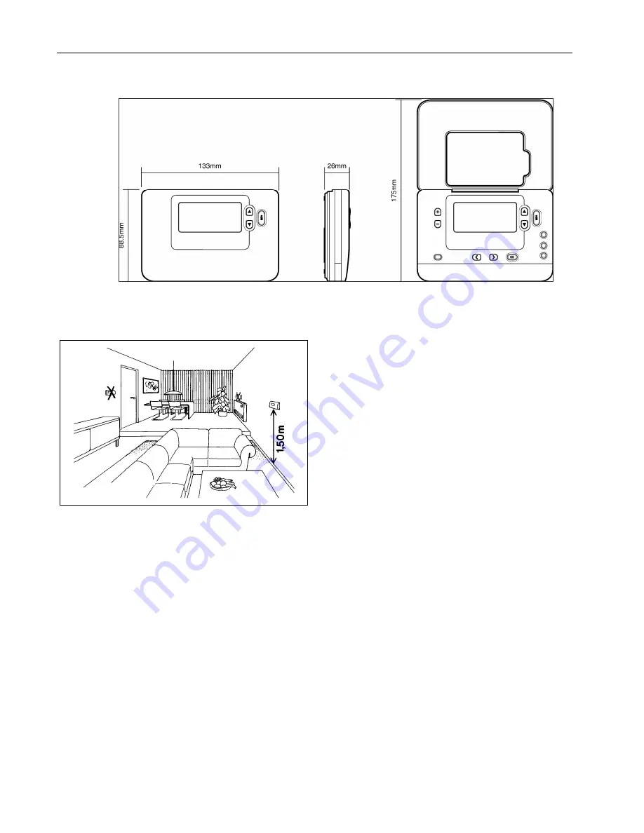 Honeywell CM702 Product Specification Sheet Download Page 6