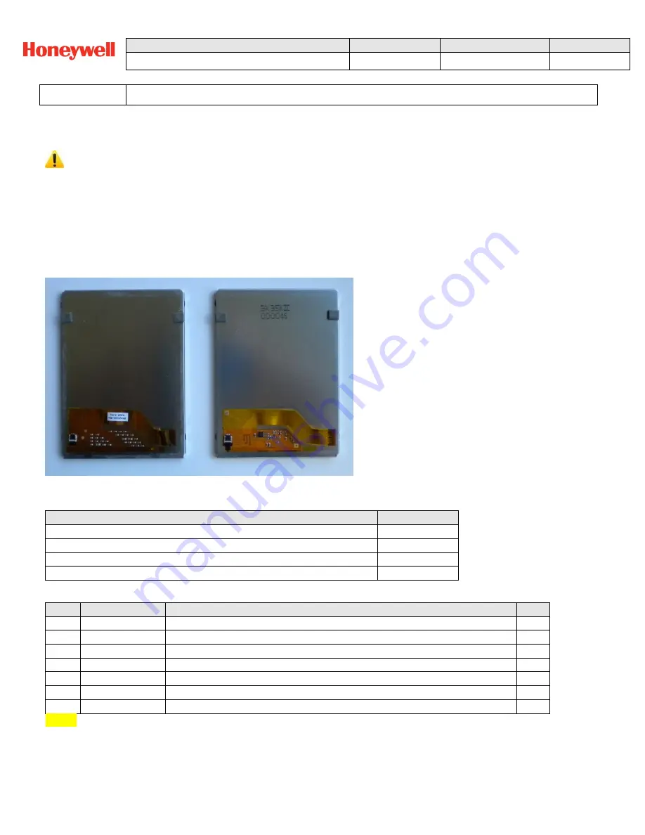 Honeywell CN70 Series Service Work Instructions Download Page 25