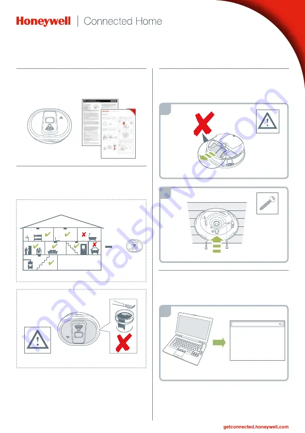 Honeywell CO8MS Getting Started Download Page 1