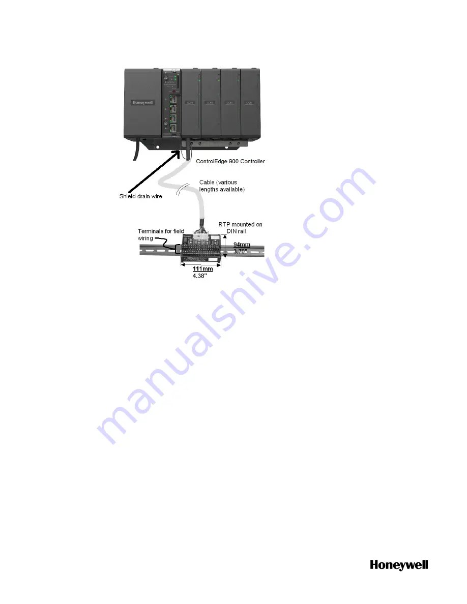 Honeywell ControlEdge 900 platform Hardware Planning And Installation Manual Download Page 208