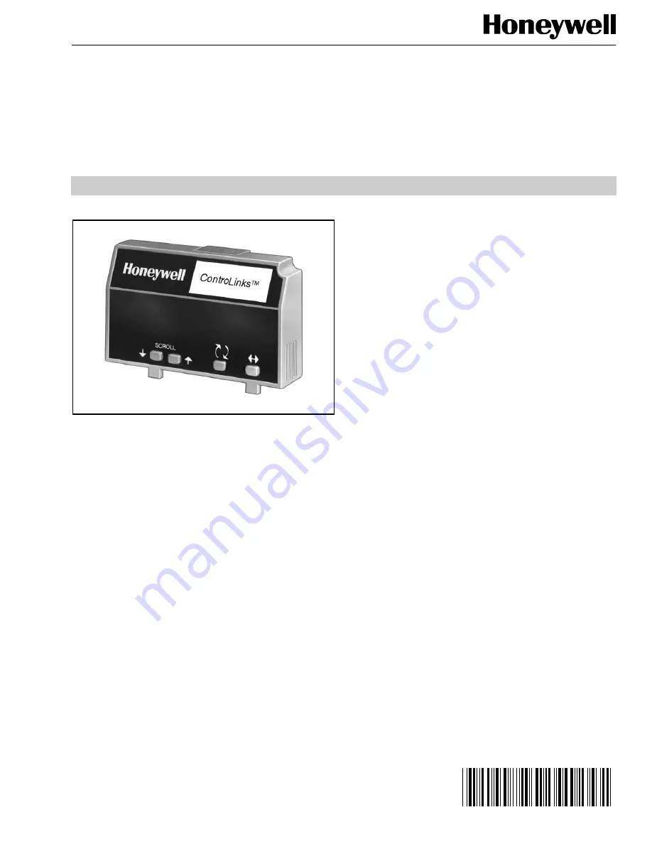 Honeywell ControLinks S7999 Product Data Download Page 1