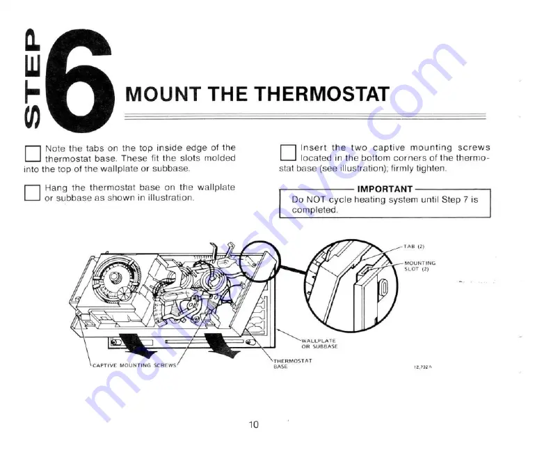 Honeywell CT1500 Installation Manual Download Page 12