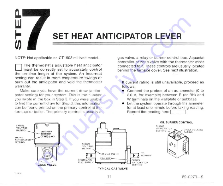 Honeywell CT1500 Скачать руководство пользователя страница 13