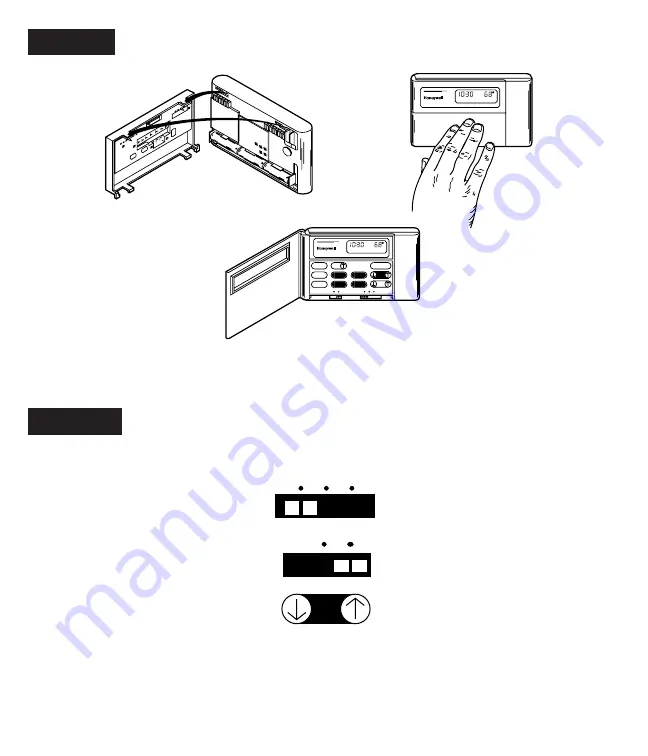 Honeywell CT3400 Programming And Installation Instructions Download Page 28