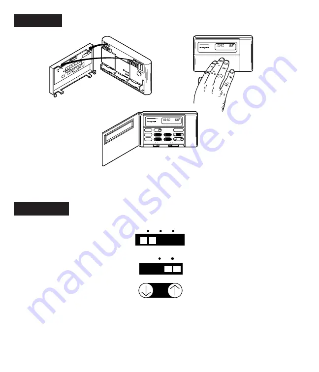 Honeywell CT3400 Programming And Installation Instructions Download Page 68