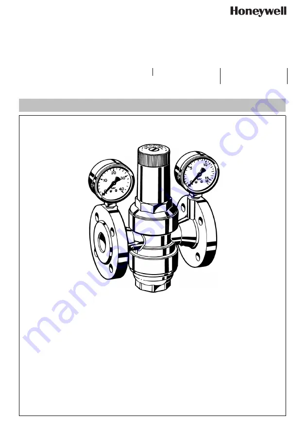 Honeywell D16 Installation Instructions Manual Download Page 1