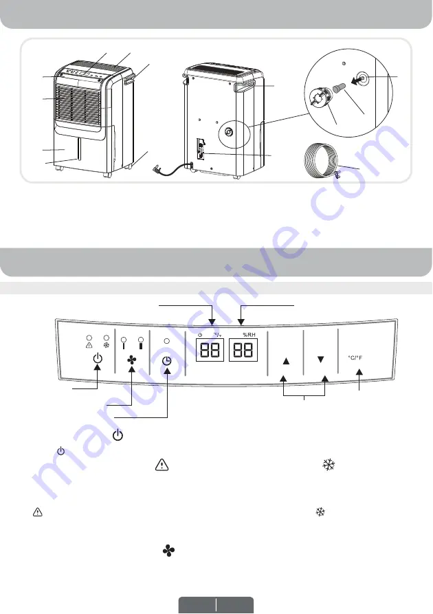 Honeywell DH50PW Owner'S Manual Download Page 13