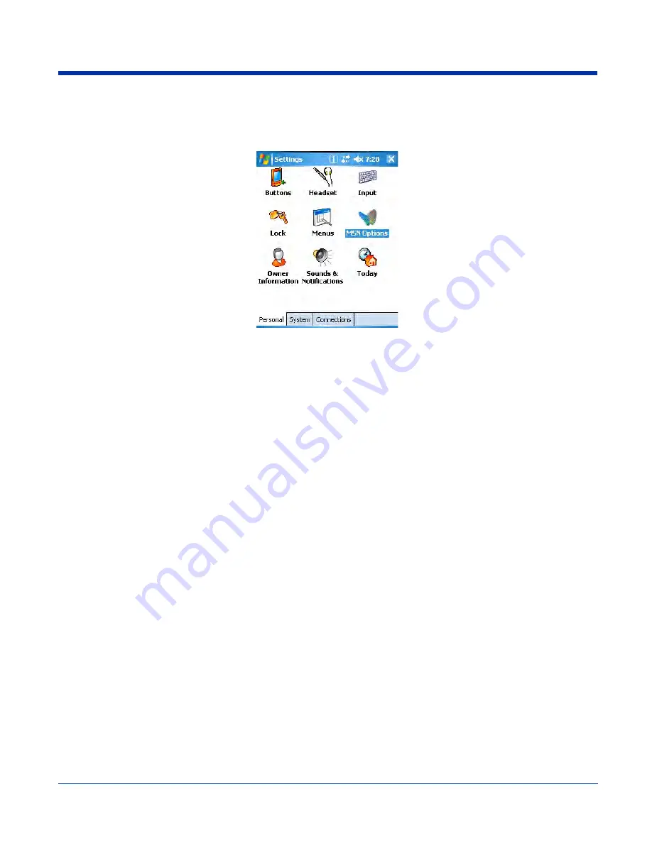 Honeywell Dolphin 7900 User Manual Download Page 58