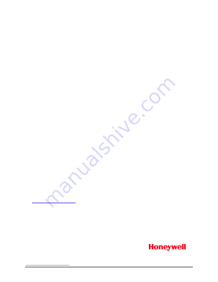 Honeywell DR4500A Product Manual Download Page 266