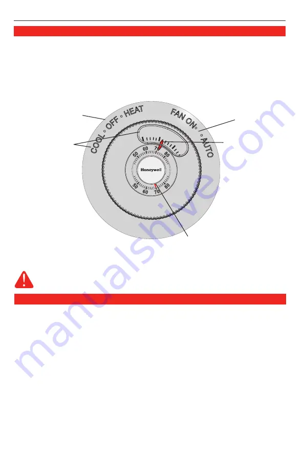 Honeywell Easy-To-See CT87N Скачать руководство пользователя страница 10