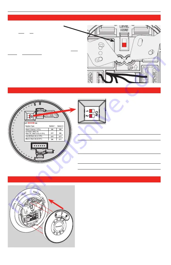 Honeywell EASY-TO-SEE T87N Owner'S Manual Download Page 4