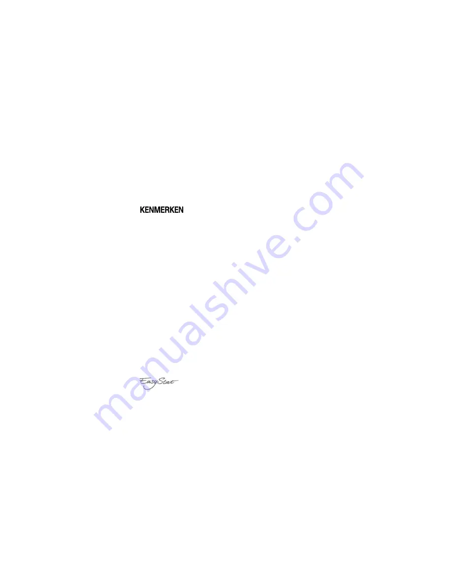 Honeywell EasyStat T8400A1002 (Dutch) Gebruiksaanwijzing Download Page 3