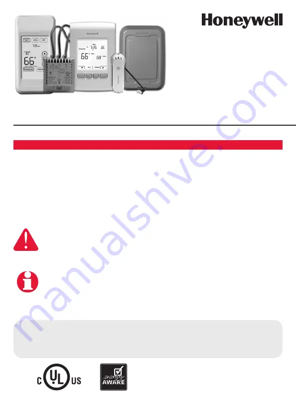 Honeywell EConnect TL9160AR Installation Manual Download Page 53